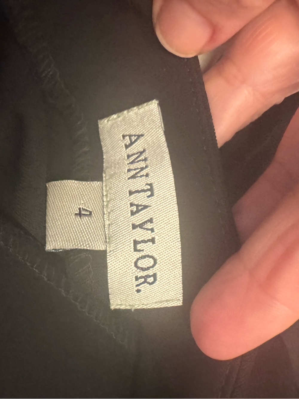 Ann Taylor Black Sleeveless Maxi Dress with Side Slit – Size 4 - Picture 4 of 7